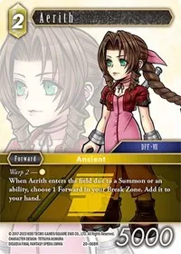 Aerith (Dawn of Heroes) — Final Fantasy TCG Card Value