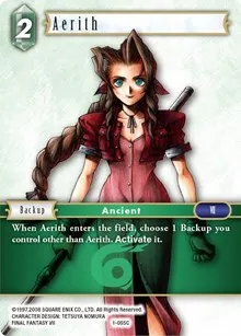 Aerith Common (Opus I) — Final Fantasy TCG Card Value