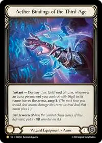 Aether Bindings of the Third Age (Rosetta)