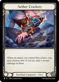 Aether Crackers FAB334 (Flesh and Blood: Promo Cards) — Flesh & Blood TCG Card Value