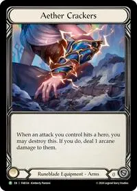 Aether Crackers FAB334 (Flesh and Blood: Promo Cards)