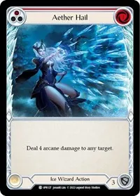 Aether Hail Red (Uprising) — Flesh & Blood TCG Card Value