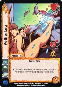 Aether Leg (Street Fighter vs. Darkstalkers)