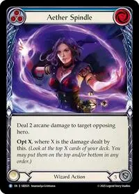 Aether Spindle Blue (Silver Age Chapter 3) — Flesh & Blood TCG Card Value
