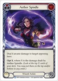 Aether Spindle Red (History Pack Vol.1) — Flesh & Blood TCG Card Value