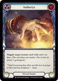 Aetherize (Crucible of War) — Flesh & Blood TCG Card Value
