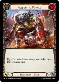 Aggressive Pounce Red (Compendium of Rathe)