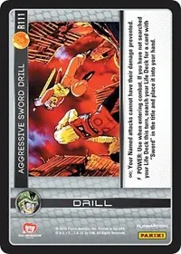 Aggressive Sword Drill (Panini: Perfection)