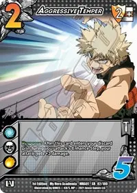Aggressive Temper XR (UniVersus: My Hero Academia)
