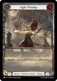agile windup blue (Blitz Deck: Heavy Hitters - Kayo)