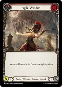 Agile Windup Red (Blitz Deck: Heavy Hitters - Rhinar)