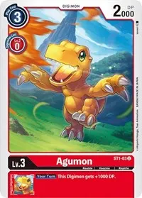 Agumon (Starter Deck 01: Gaia Red)