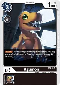 Agumon (Starter Deck 05: Machine Black)