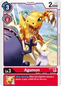 Agumon (Starter Deck 07: Gallantmon)