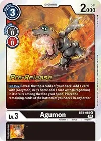Agumon (New Awakening Pre-Release Cards)