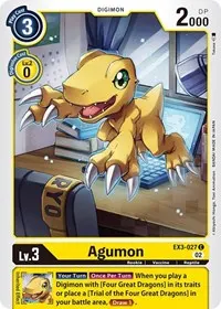 Agumon (Draconic Roar)