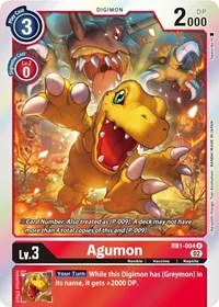 Agumon (Resurgence Booster)