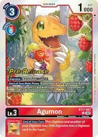 Agumon (Secret Crisis Pre-Release Cards)