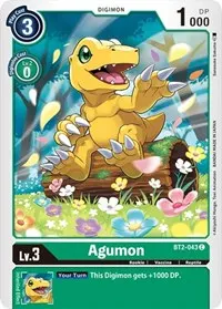 Agumon BT2 043 (Release Special Booster 1.0)