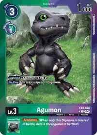 Agumon EX8 038 Limited Foil (Chain of Liberation)
