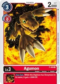 Agumon P 009 (Digimon Promotion Cards)