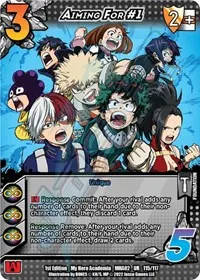 Aiming For 1 (UniVersus: My Hero Academia: Crimson Rampage)