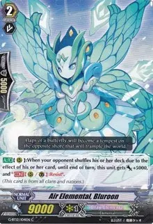 Air Elemental Bluroon (G-BT12: Dragon King's Awakening)
