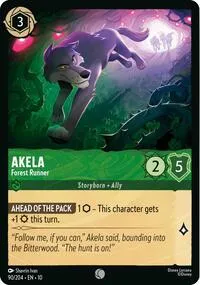Akela Forest Runner (Whispers in the Well) — Lorcana TCG Card Value