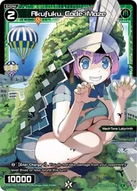 Akufuku Code Maze Parallel Foil (Standup Diva) — WIXOSS Card Value
