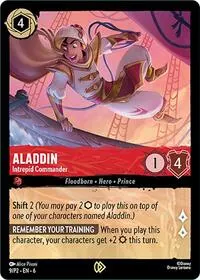 Aladdin Intrepid Commander (Disney Lorcana Promo Cards)