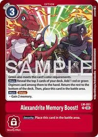 Alexandrite Memory Boost (Limited Card Pack -Another Knight-)