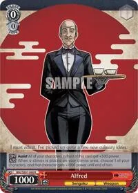 Alfred (Batman Ninja) — Weiss Schwarz Card Value