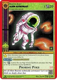 Alien Astronaut (Cryptid Nation: Kickstarter Edition)