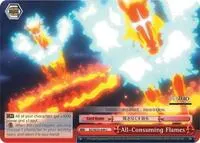 All Consuming Flames Parallel Foil (Re:ZERO: The Frozen Bond)
