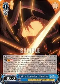 All is Revealed Shadow (The Eminence in Shadow)