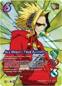 All Might True Form (UniVersus: My Hero Academia: Jet Burn)