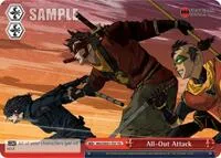 All Out Attack (Batman Ninja) — Weiss Schwarz Card Value