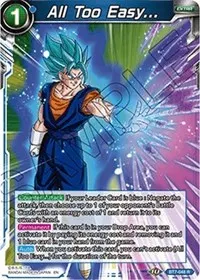 All Too Easy (Assault of the Saiyans)