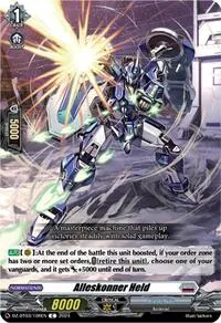 Alleskonner Held (DZ-BT03: Dimensional Transcendence) — Cardfight Vanguard Card Value