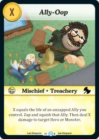 Ally Oop (The Desolation of Blarg) — Munchkin CCG Card Value