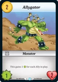 Allygator (The Desolation of Blarg) — Munchkin CCG Card Value