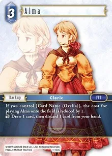 Alma (Opus I) — Final Fantasy TCG Card Value