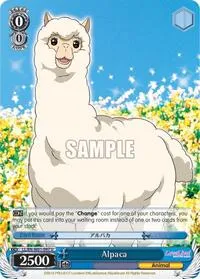 Alpaca (Love Live! DX) — Weiss Schwarz Card Value