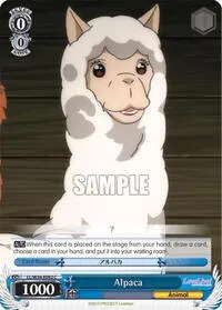 Alpaca (Love Live! Vol. 2) — Weiss Schwarz Card Value