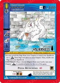 Alpha Gator (Wilderness: First Edition Tribal Theme Decks)