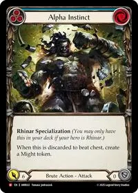 Alpha Instinct (Armory Deck: Rhinar)