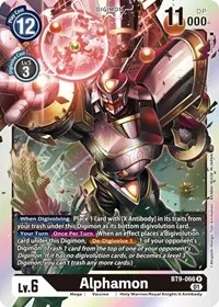 Alphamon (X Record) — Digimon Card Game Card Value