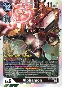 Alphamon (X Record Pre-Release Cards)