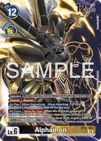 Alphamon Alternate Art (Cyber Eden)