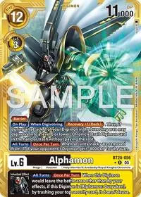 Alphamon Gold Border (Advanced Booster Digimon Generation)